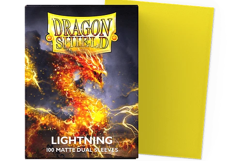 Dragon Shield Matte Dual – Lightning(100ct)