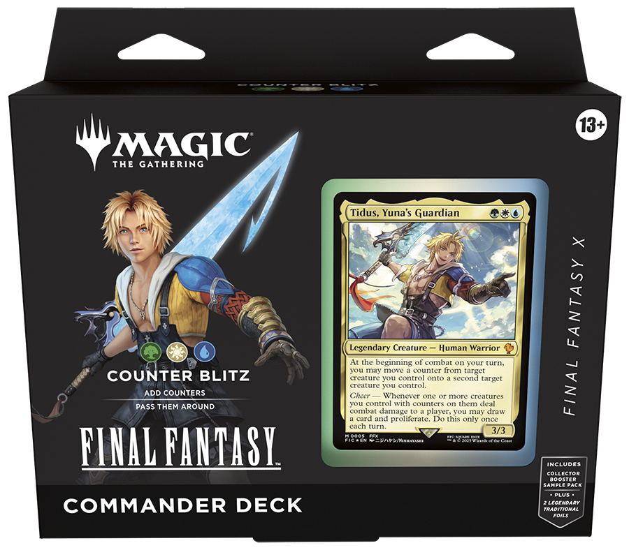 final fantasy collector booster box uk Magic: The Gathering: Final Fantasy Commander Deck Counter Blitz – Mox in the Hole