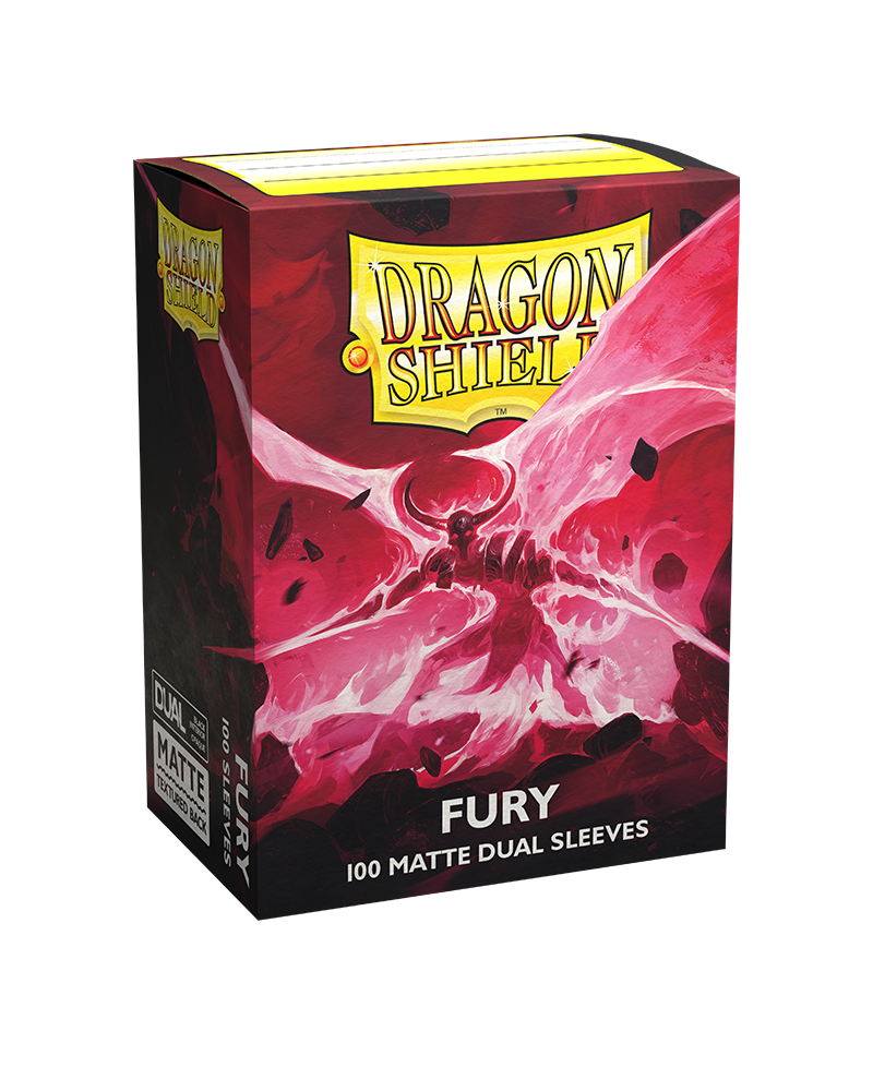 Dragon Shield Matte Dual – Fury (100ct)