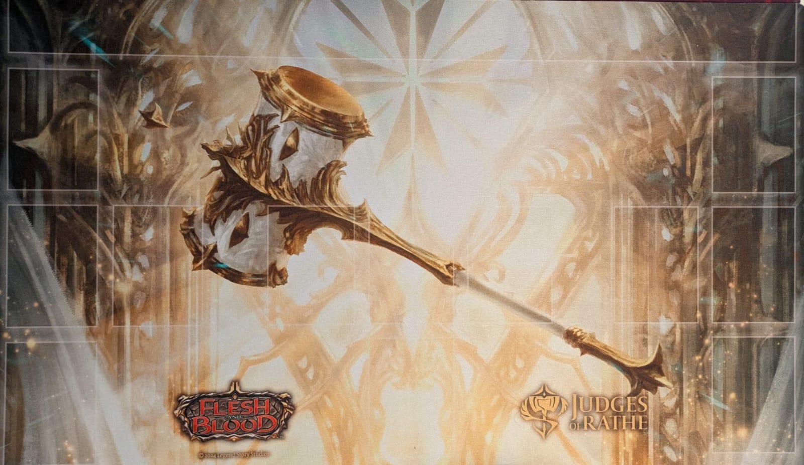 "Gavel of Natural Order" Playmat