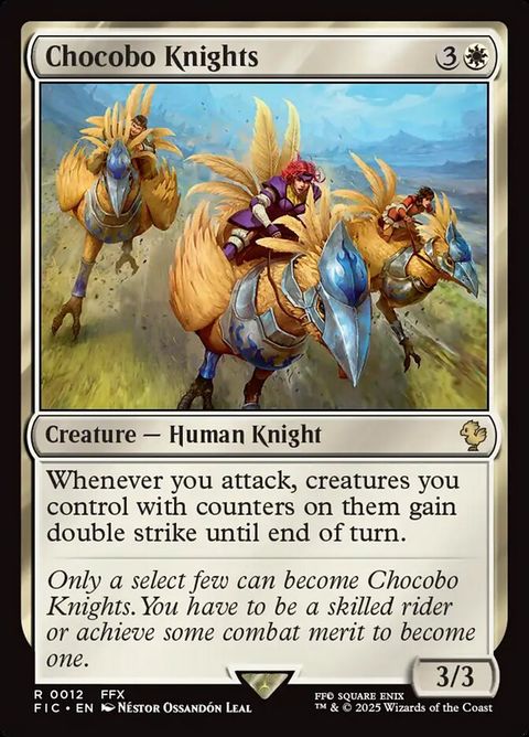 12-chocoboknights
