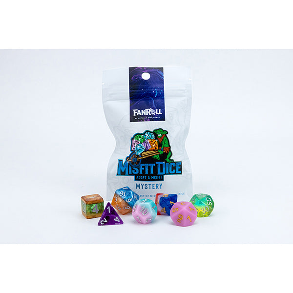 Fanroll - Mystery Misfit Resin Polyhedral Dice Set