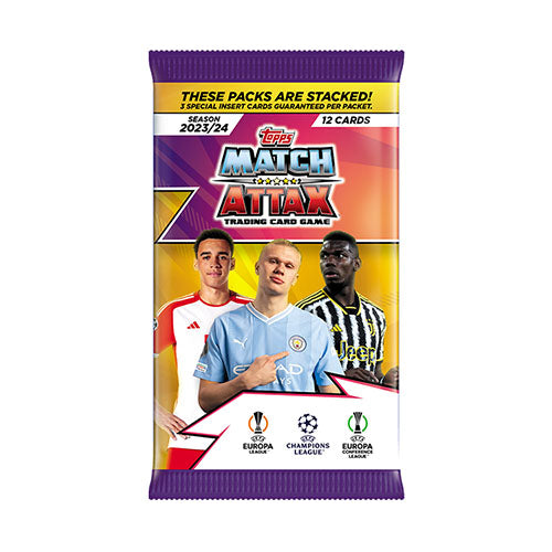 Match Attax - UEFA Champions League 23/24 Card Packet (12 Cards)