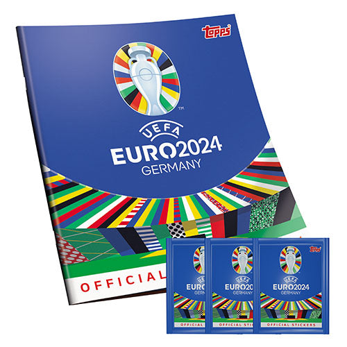Topps Official Sticker Collection - UEFA Euro 2024 Starter Pack