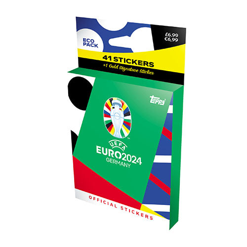 Topps Official Sticker Collection - UEFA Euro 2024 Eco Pack