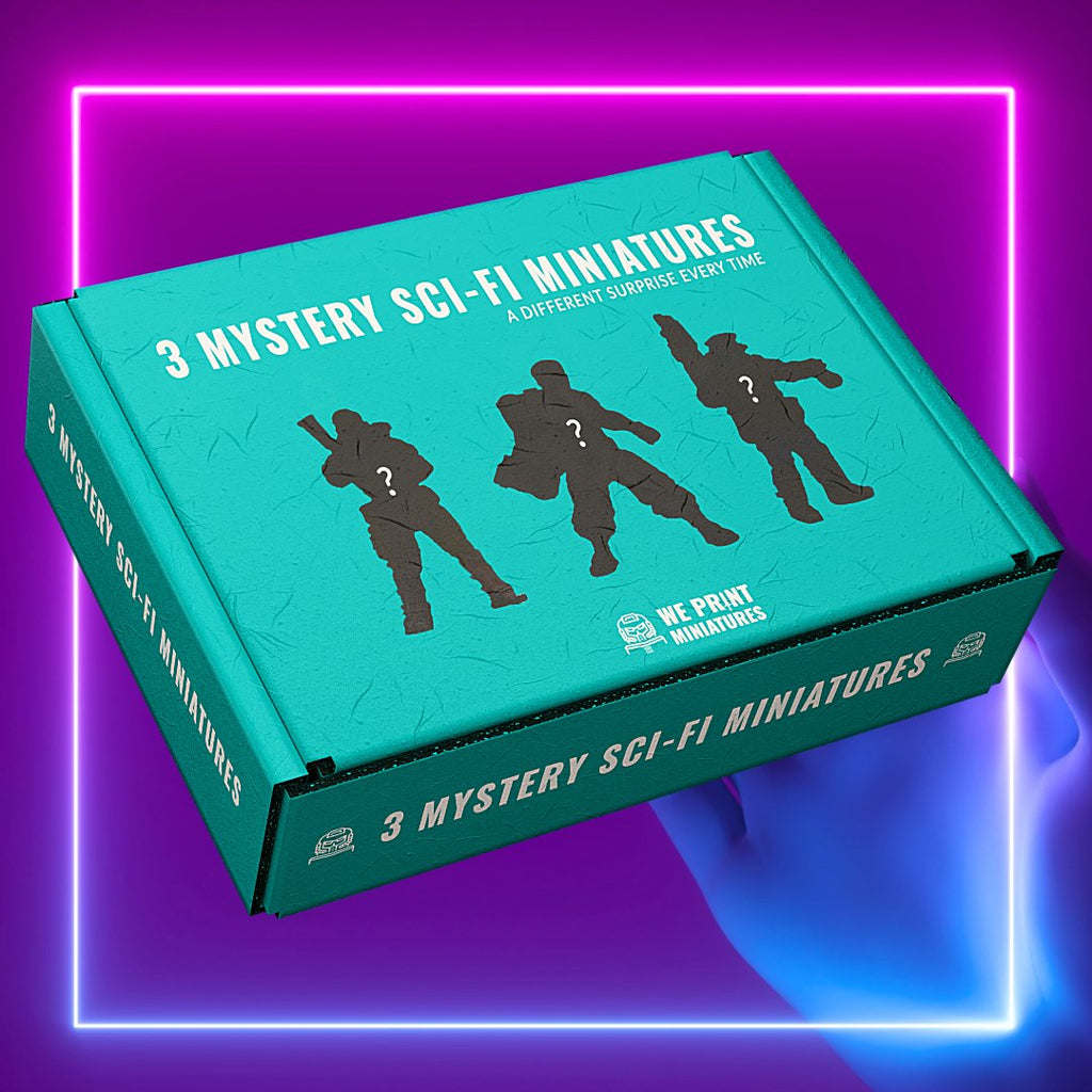 3 Science Fiction Miniatures Mystery Box