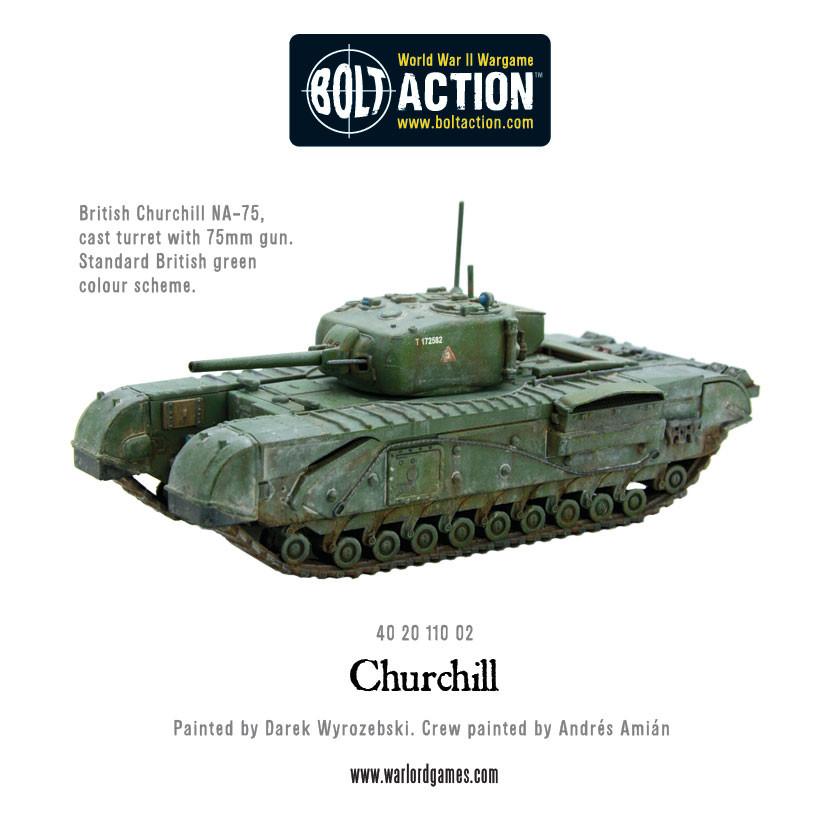 Bolt Action - Churchill Tank