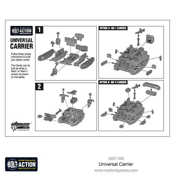 Bolt Action - Universal Carrier