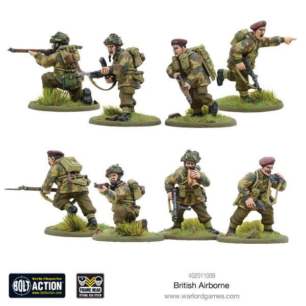 Bolt Action - British Airborne WWII Allied Paratroopers