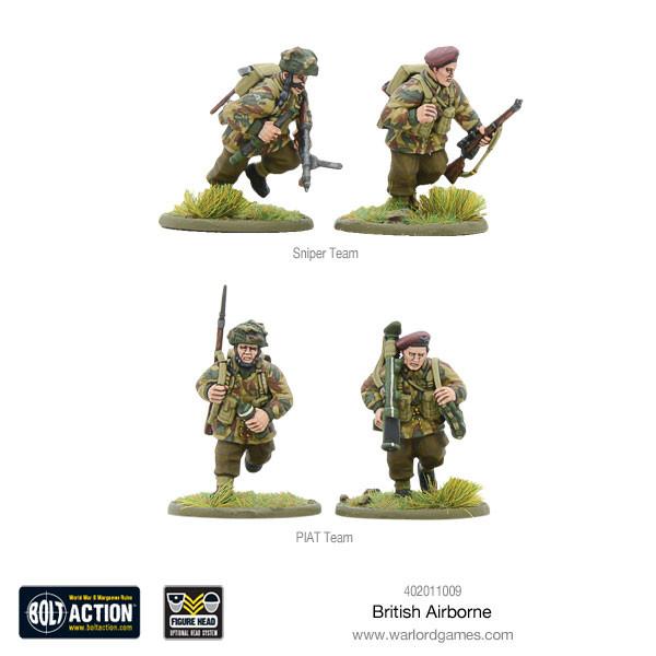 Bolt Action - British Airborne WWII Allied Paratroopers