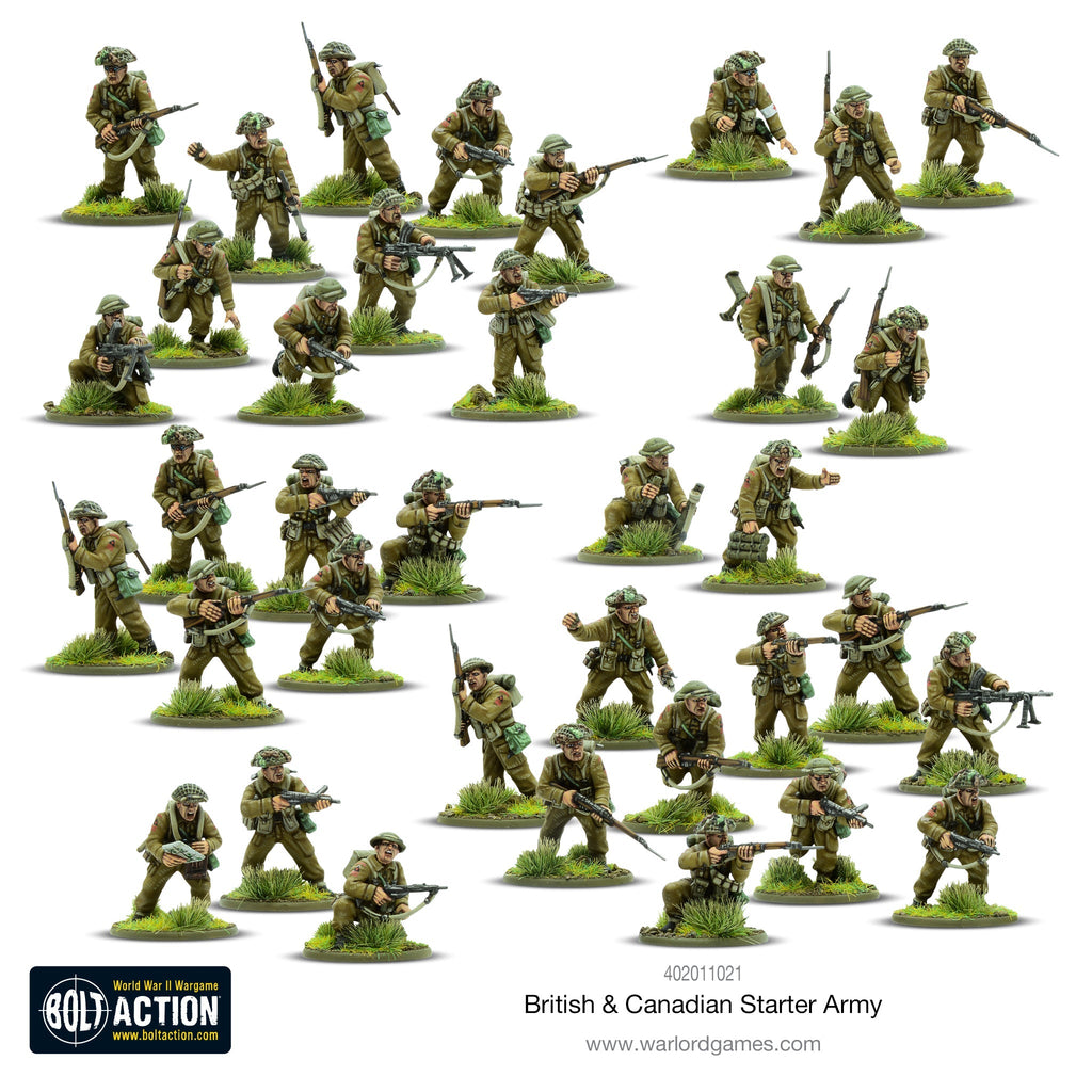 Bolt Action - British & Canadian Army (1943-45) Starter Army