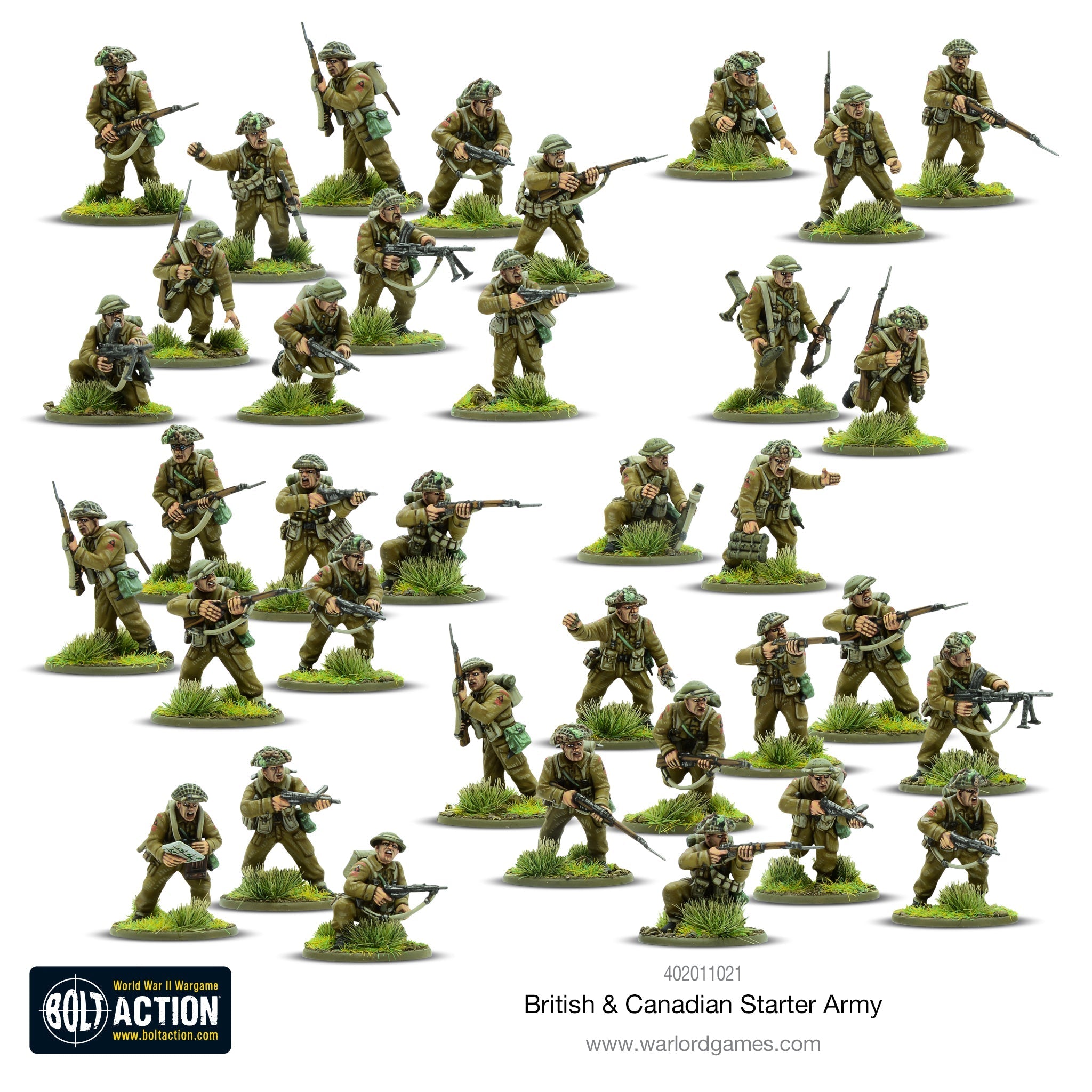 Bolt Action - British & Canadian Army (1943-45) Starter Army