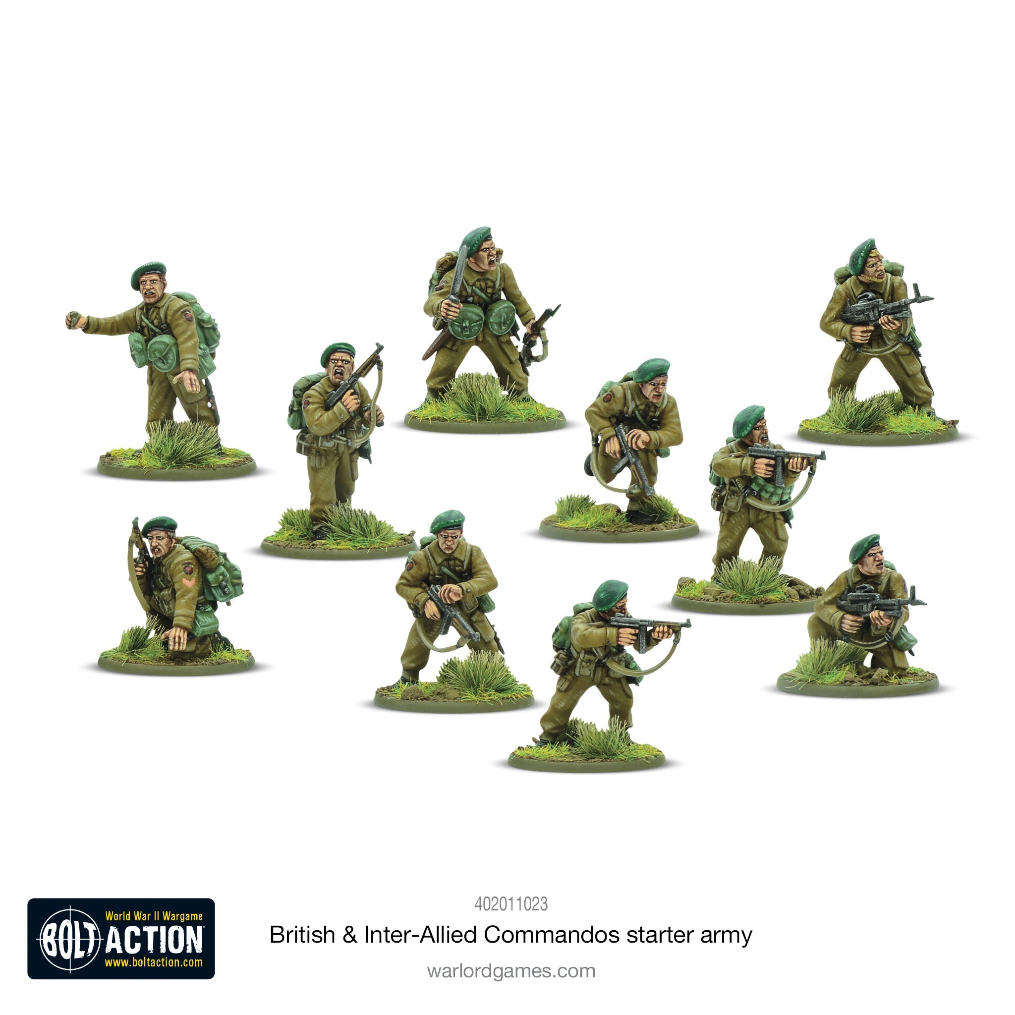 Bolt Action - British & Inter-Allied Commandos Starter Army
