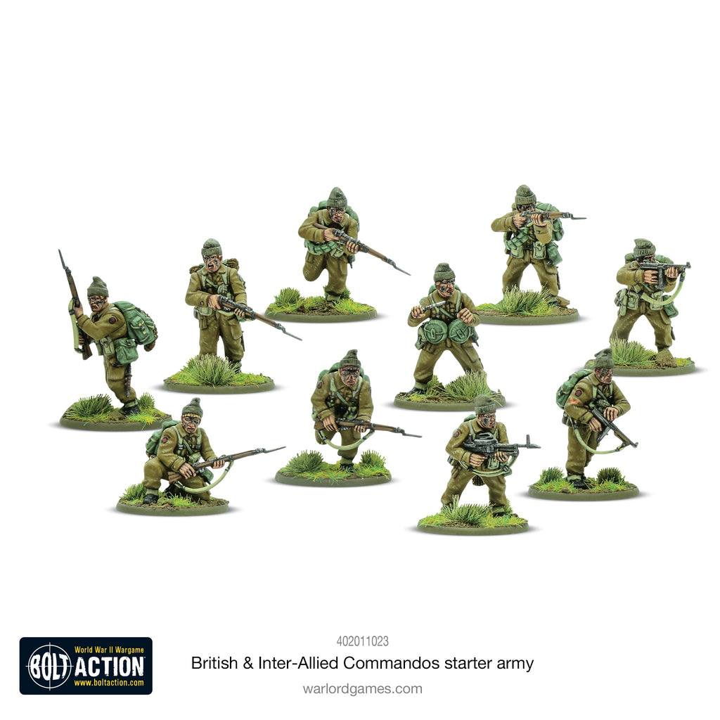 Bolt Action - British & Inter-Allied Commandos Starter Army
