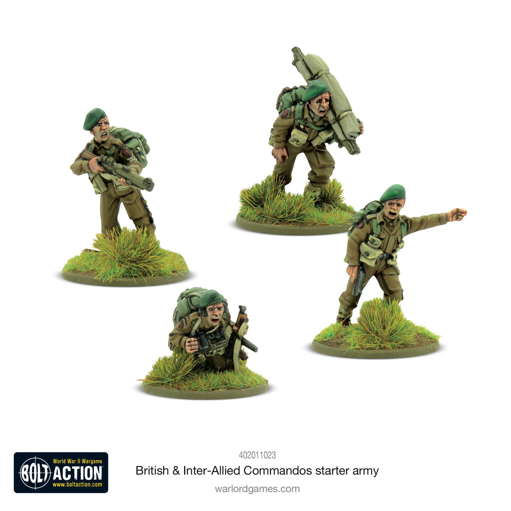 Bolt Action - British & Inter-Allied Commandos Starter Army