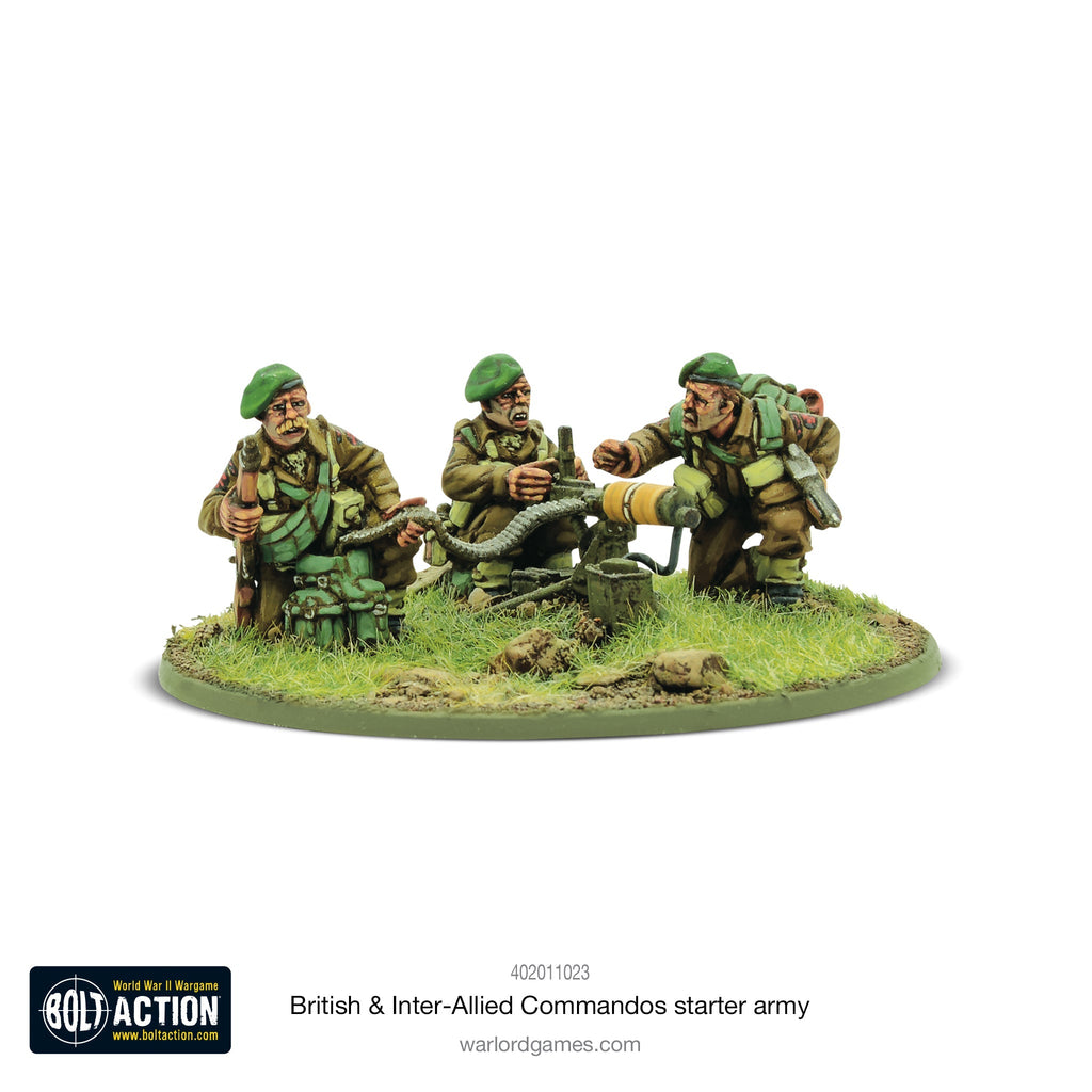 Bolt Action - British & Inter-Allied Commandos Starter Army