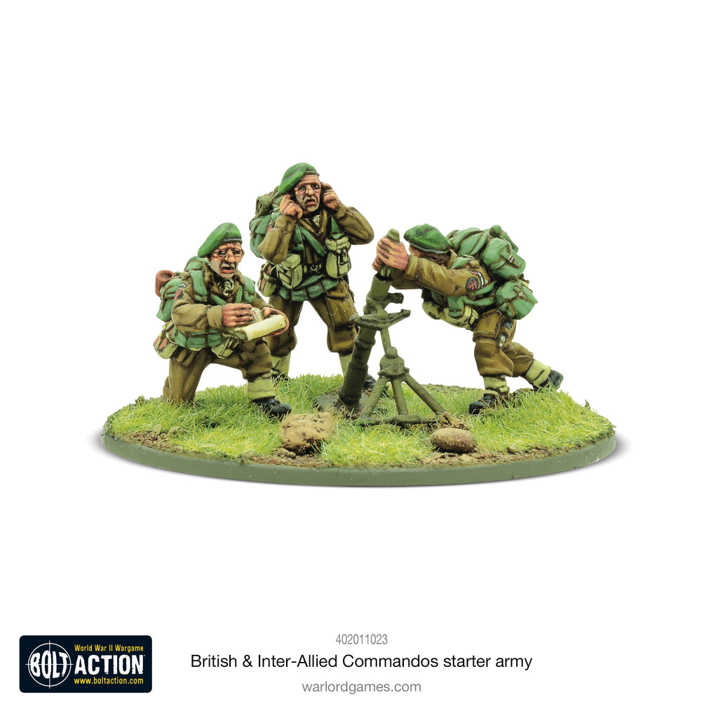 Bolt Action - British & Inter-Allied Commandos Starter Army
