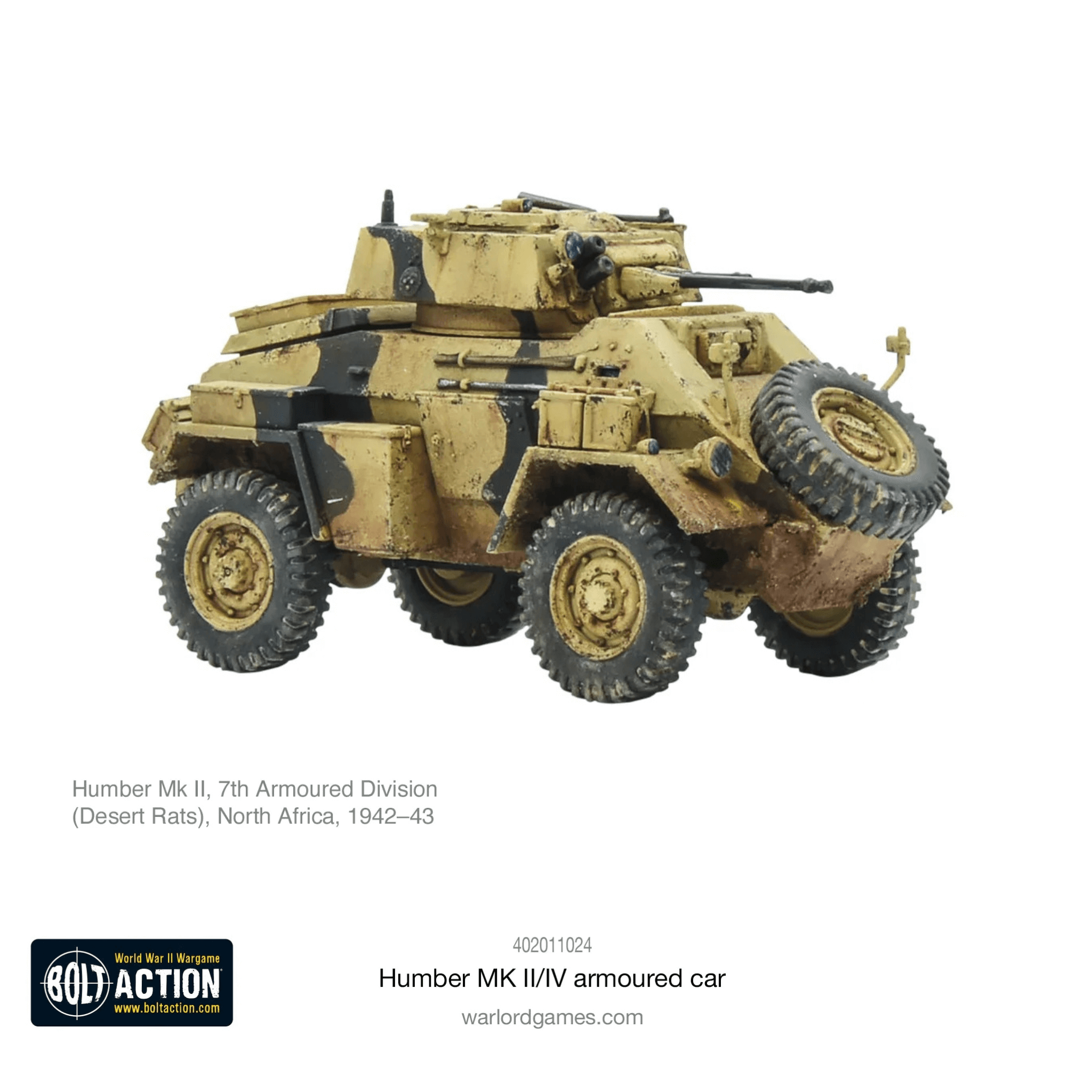 Bolt Action - Humber MK II/IV Armoured Car