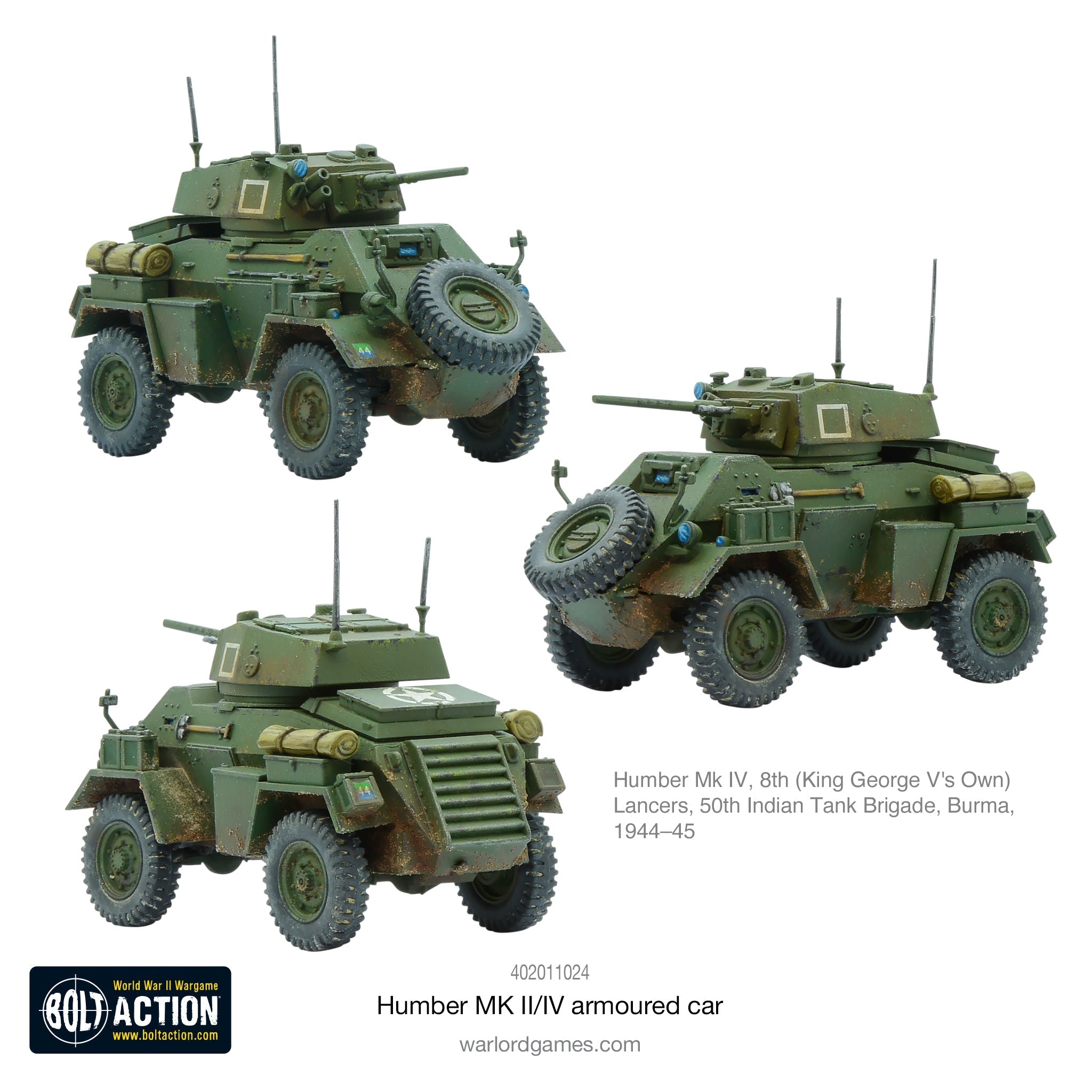 Bolt Action - Humber MK II/IV Armoured Car