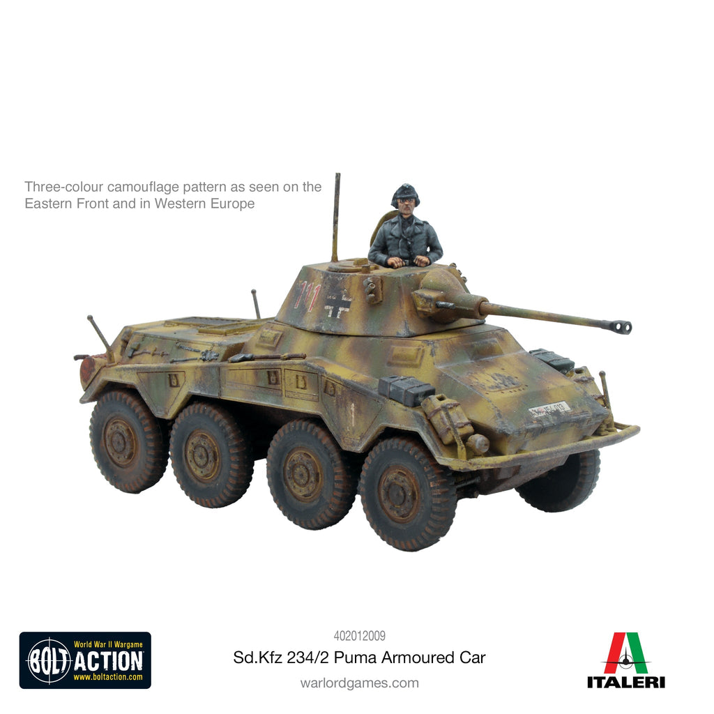 Bolt Action - Puma Sd.Kfz 234/2 Armoured Car