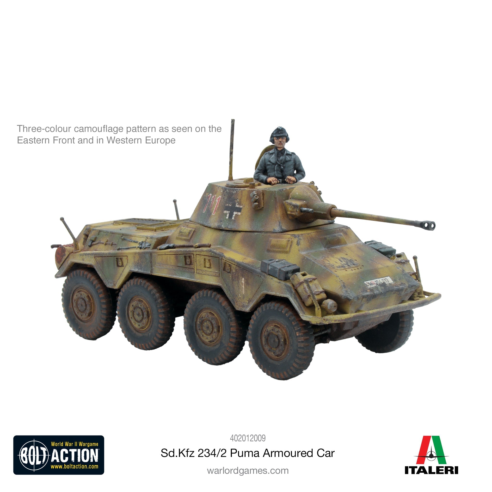 Bolt Action - Puma Sd.Kfz 234/2 Armoured Car