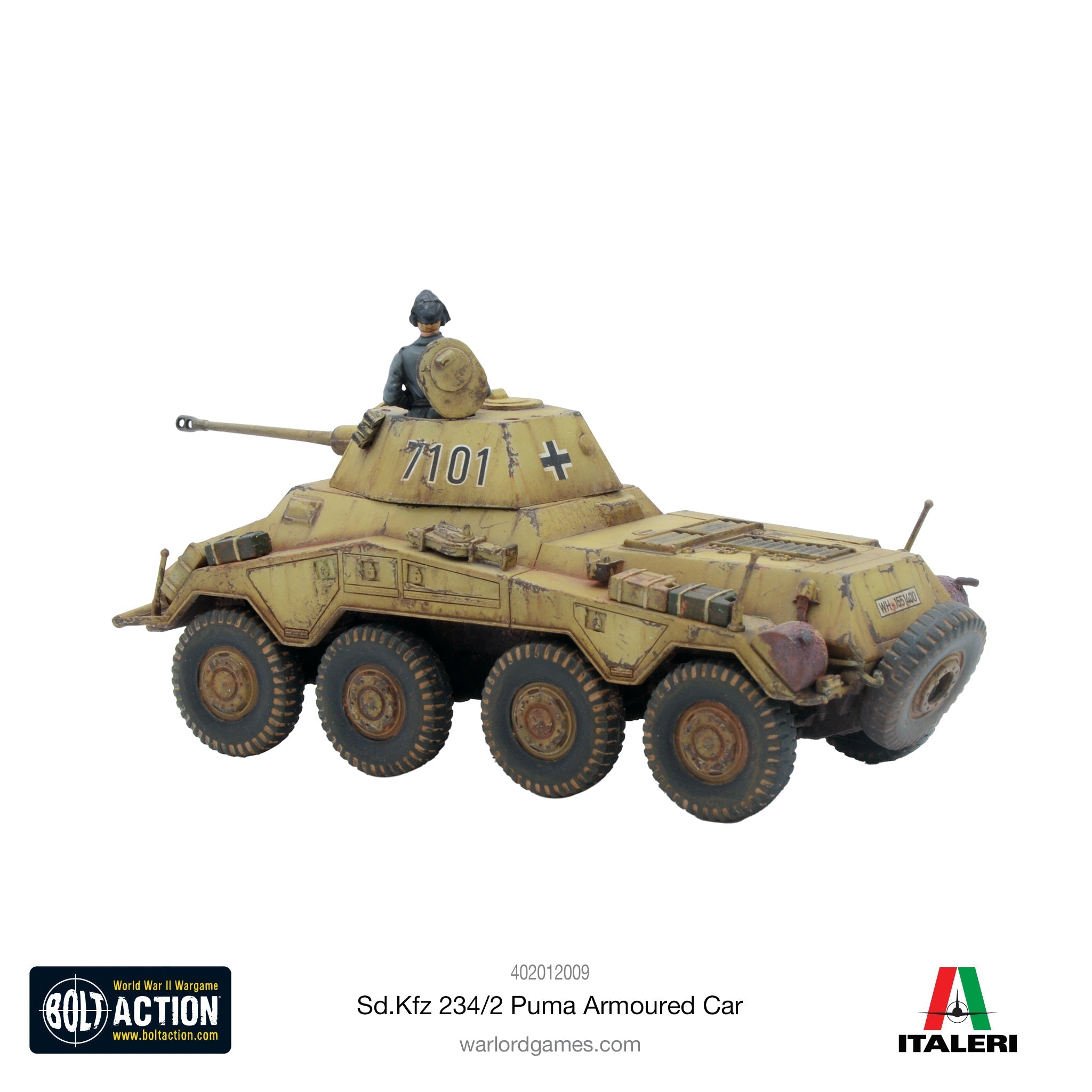 Bolt Action - Puma Sd.Kfz 234/2 Armoured Car