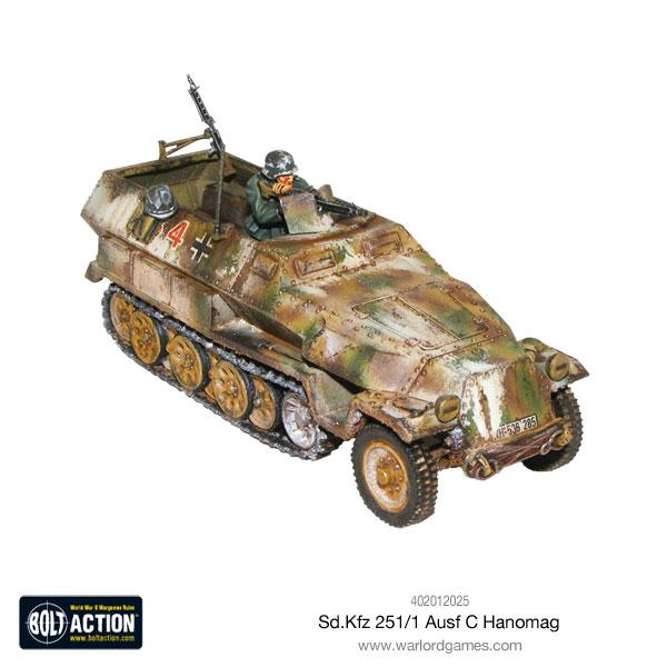 Bolt Action - Sd.Kfz 251 C Hanomag