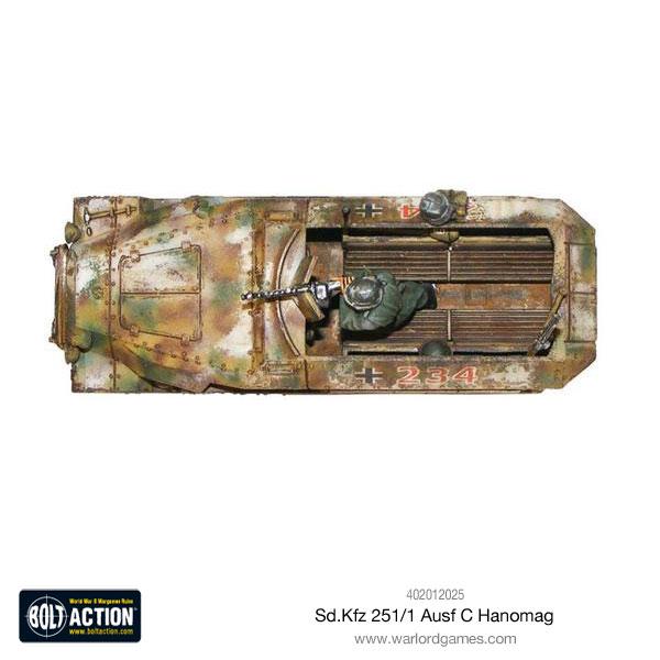 Bolt Action - Sd.Kfz 251 C Hanomag