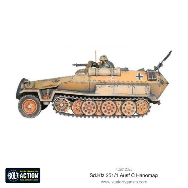 Bolt Action - Sd.Kfz 251 C Hanomag
