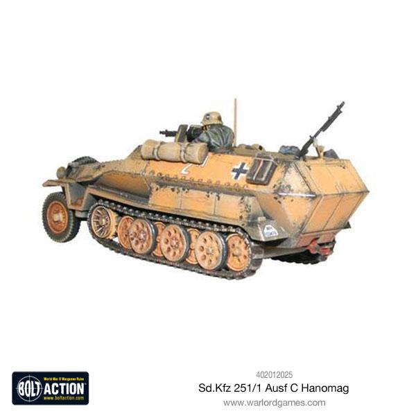 Bolt Action - Sd.Kfz 251 C Hanomag