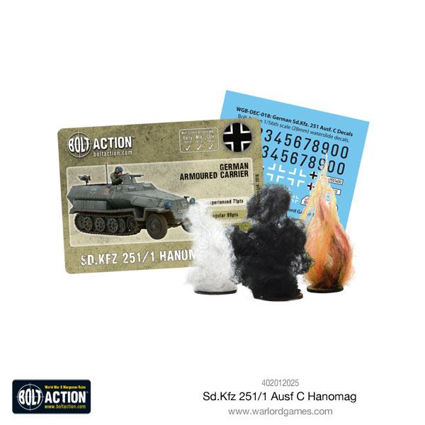 Bolt Action - Sd.Kfz 251 C Hanomag