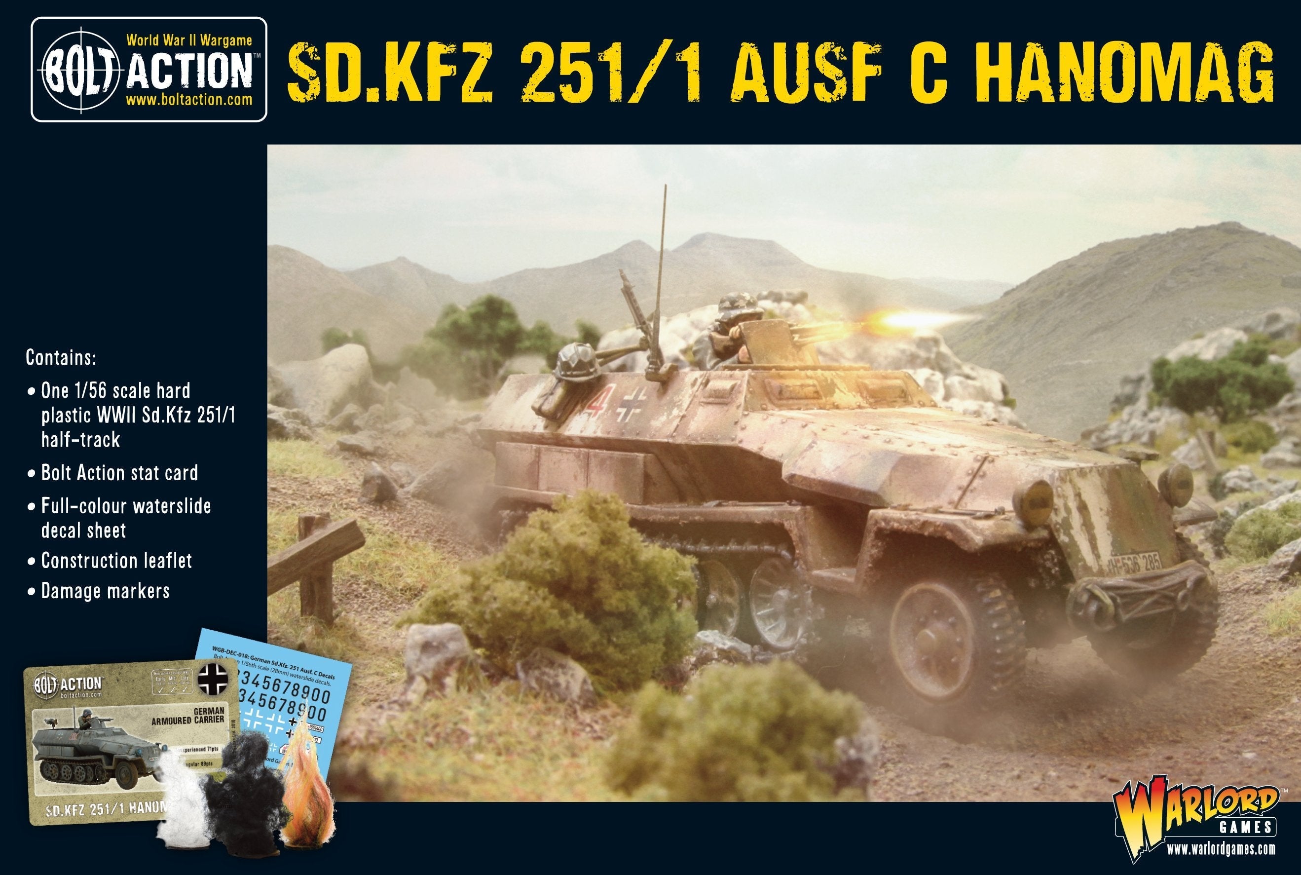 Bolt Action - Sd.Kfz 251 C Hanomag