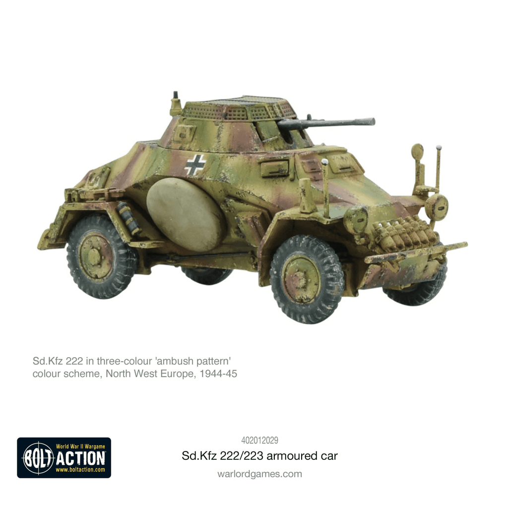 Bolt Action - Sd.Kfz 222/223 Armoured Car