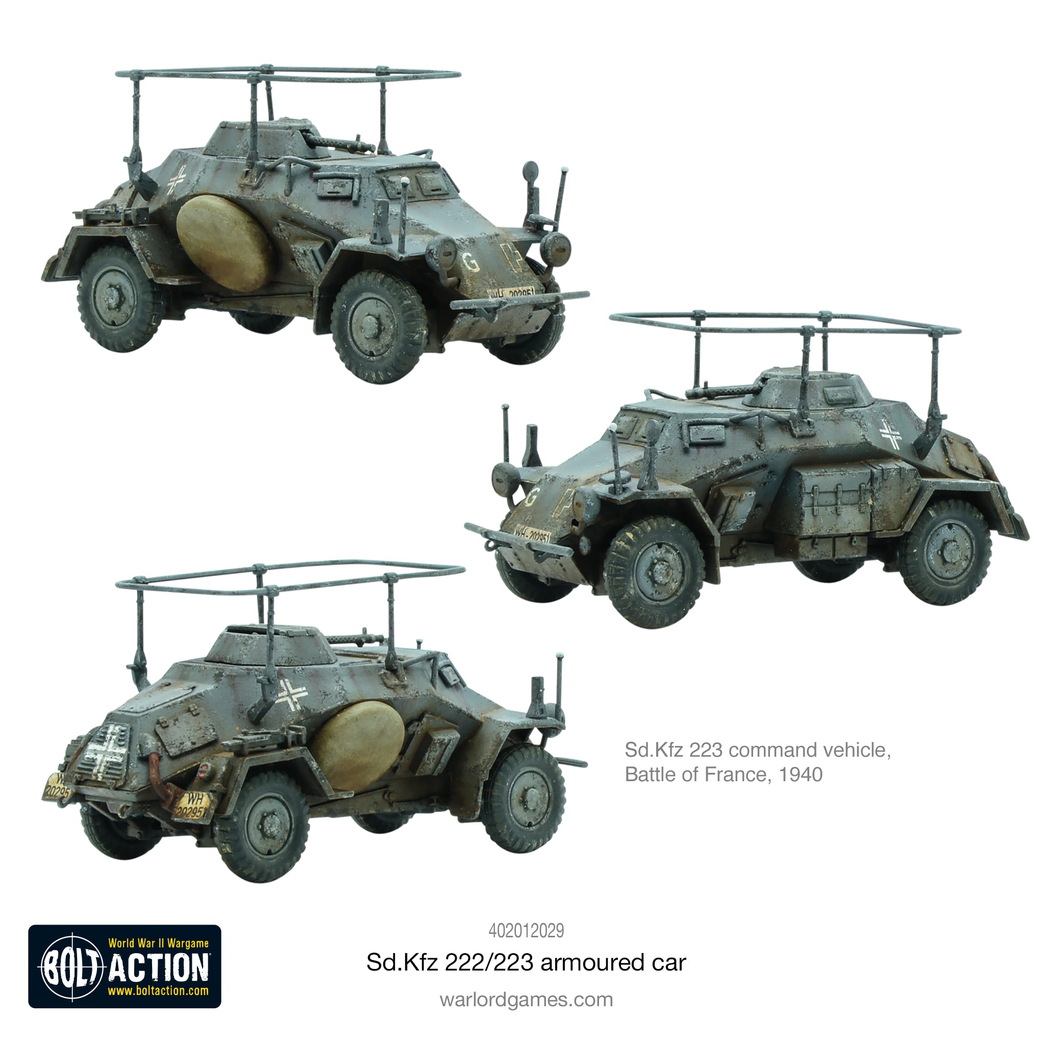 Bolt Action - Sd.Kfz 222/223 Armoured Car