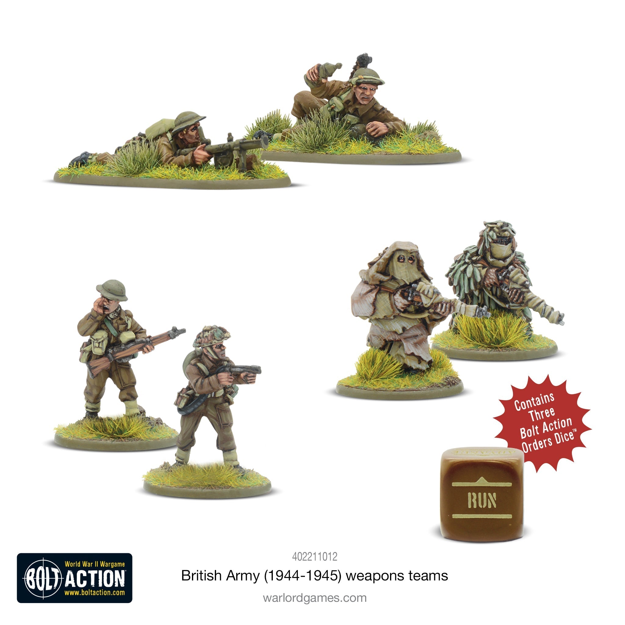 Bolt Action - British Army (1944-45) Weapons Teams