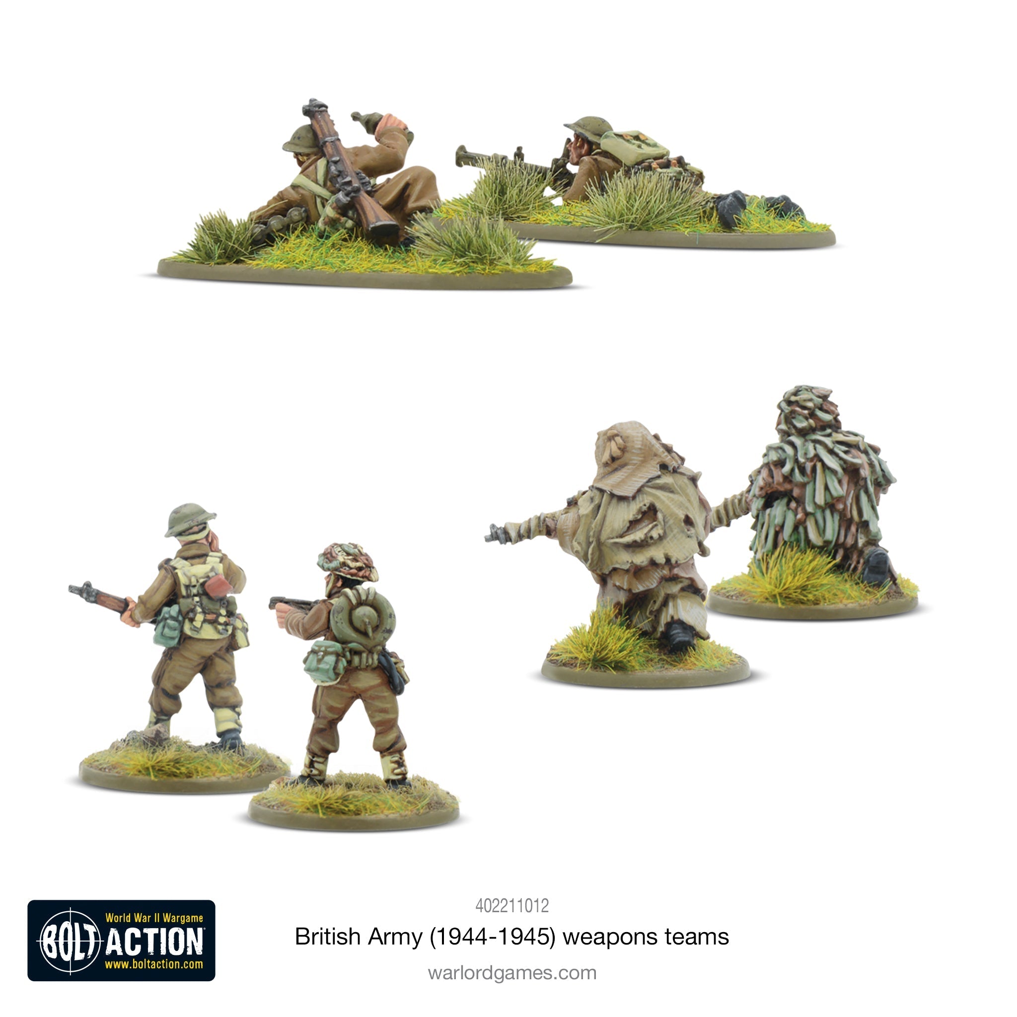 Bolt Action - British Army (1944-45) Weapons Teams