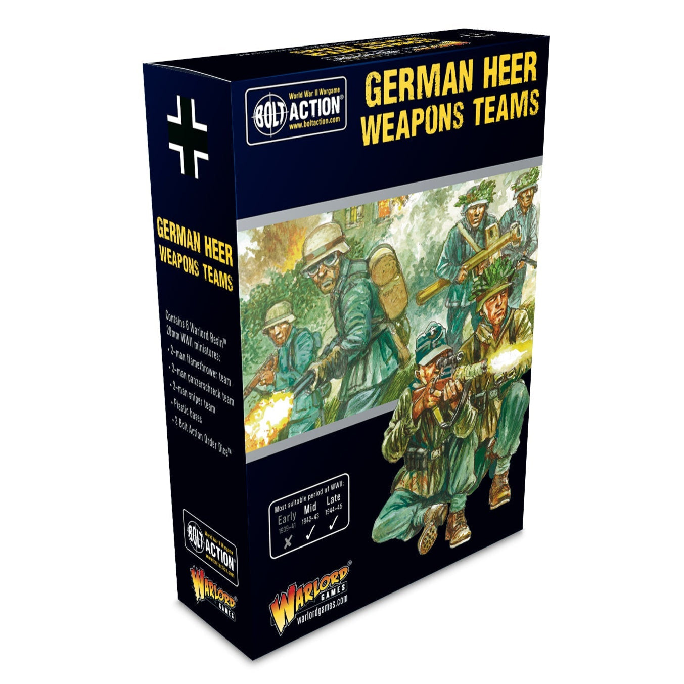 Bolt Action - German Heer Weapons Teams