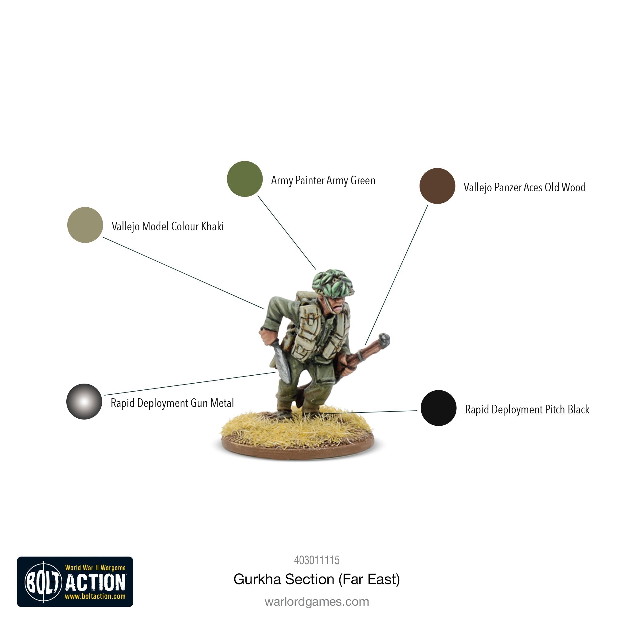 Bolt Action - Gurkha Section (Far East)