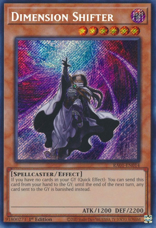 Dimension Shifter [RA01-EN014] Secret Rare