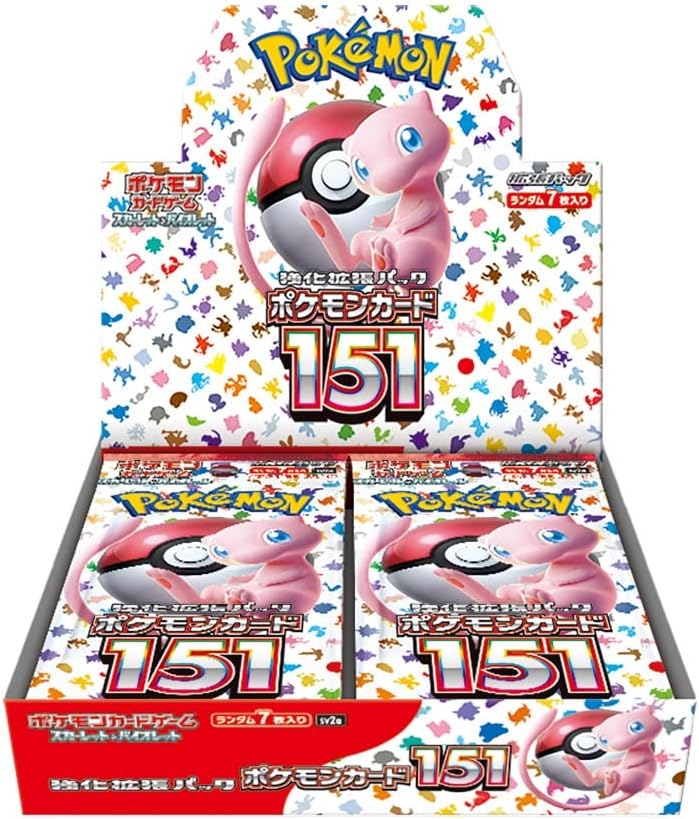 (JAPANESE) Pokemon SV2a Pokemon 151 Booster Box