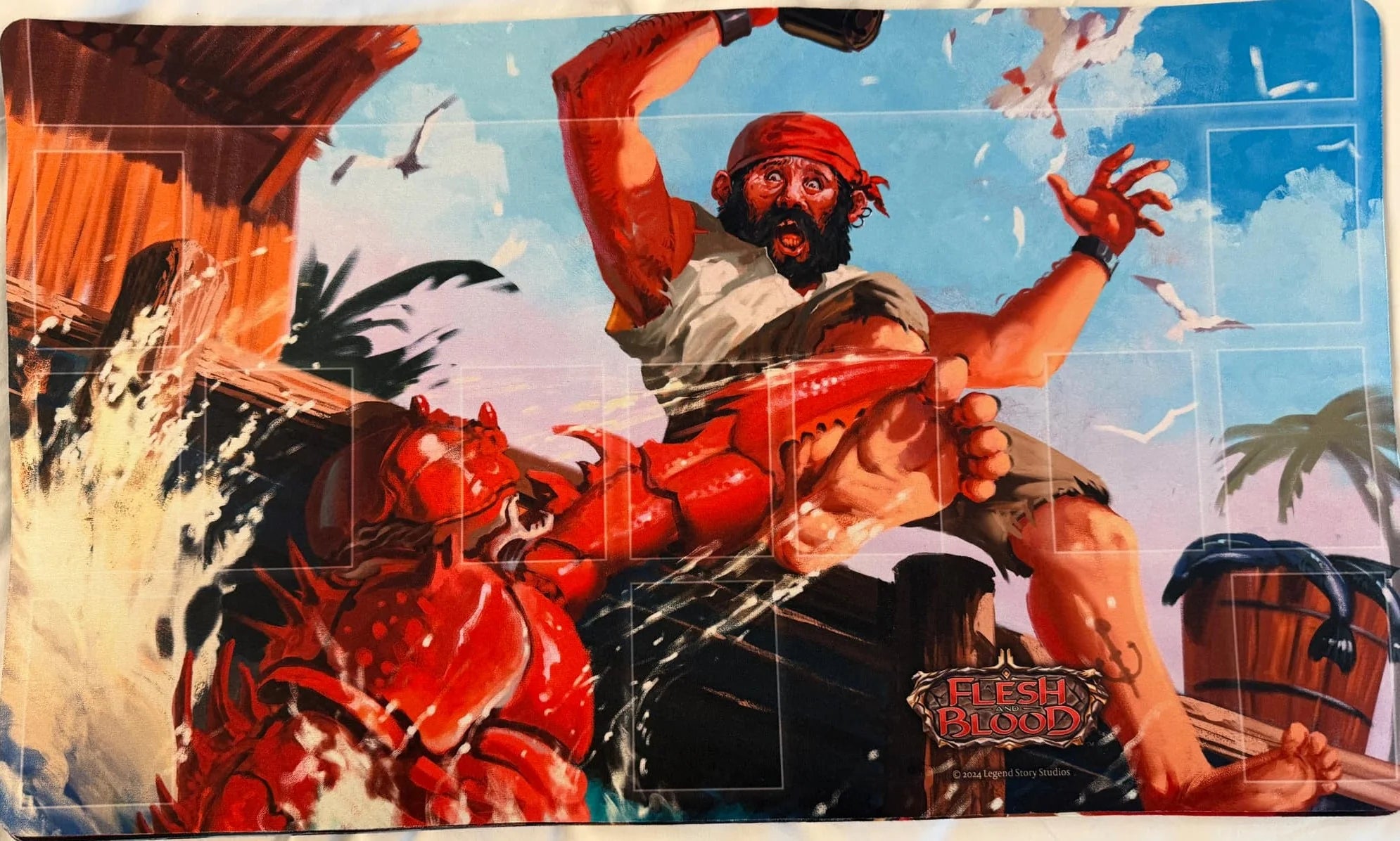 "Nip at the Heels" Playmat