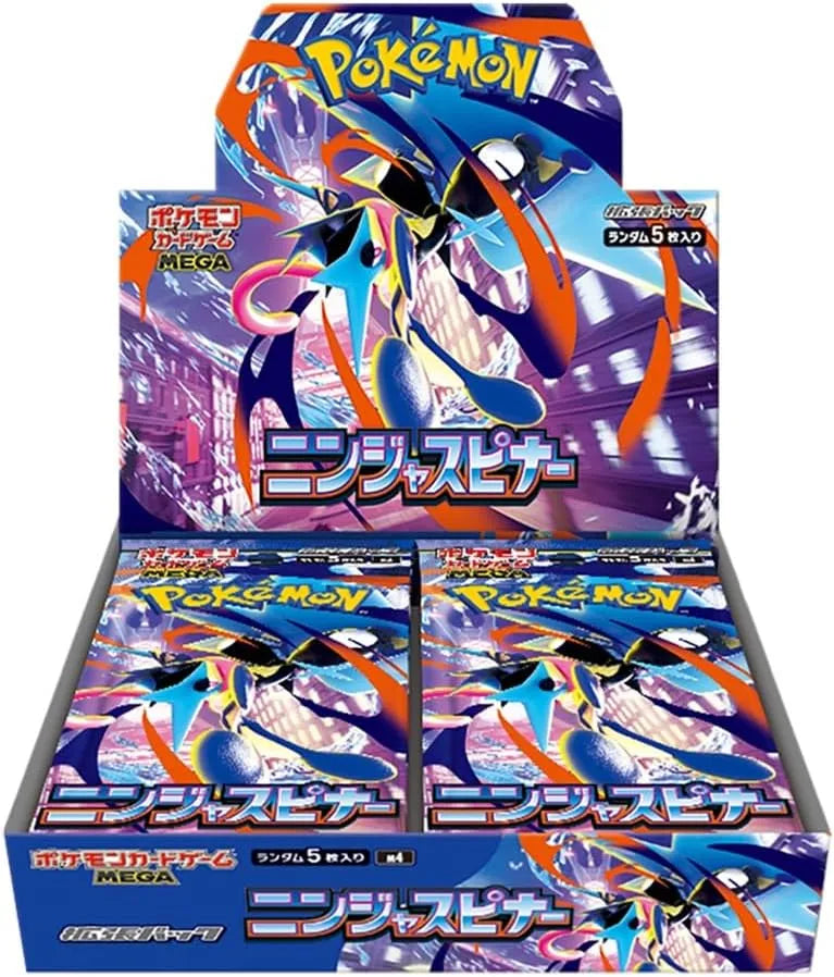 (JAPANESE) Pokemon m4 Ninja Spinner Booster Box