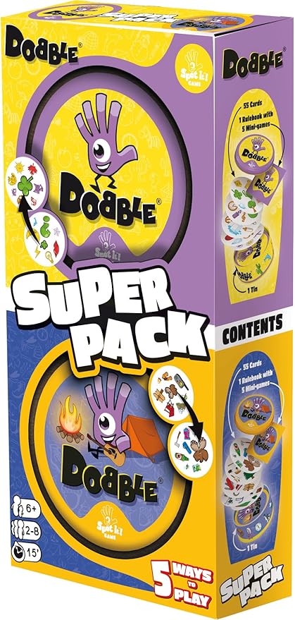 Dobble Super Pack Original + Camping