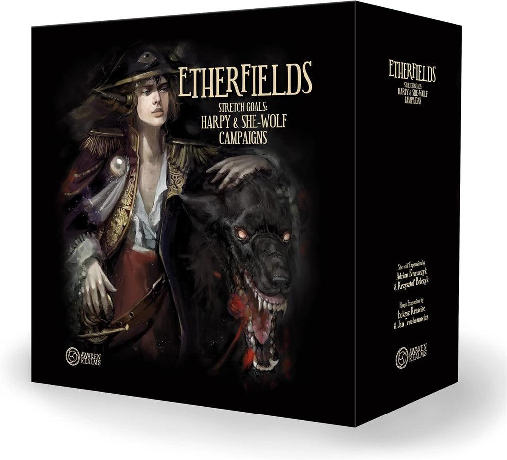 Etherfields: Stretch Goals – Harpy & She-Wolf Campaigns
