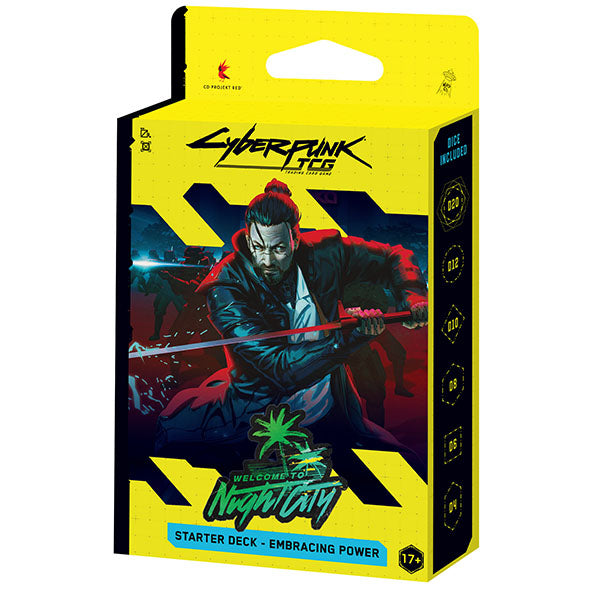 Cyberpunk TCG - Welcome to Night City Starter Deck – Embracing Power
