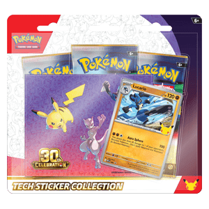 Pokémon TCG: Tech Sticker Collection - Assorted - 30th Celebration