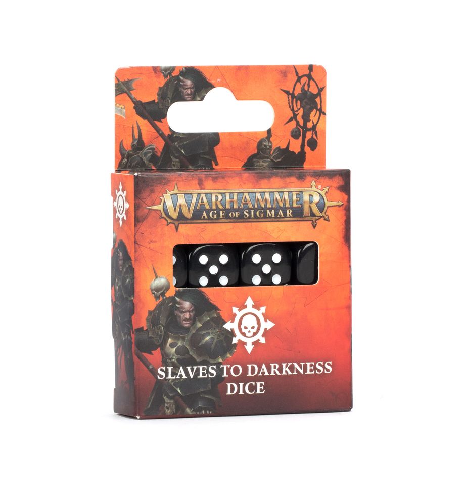 AGE OF SIGMAR: SLAVES TO DARKNESS DICE (EL)