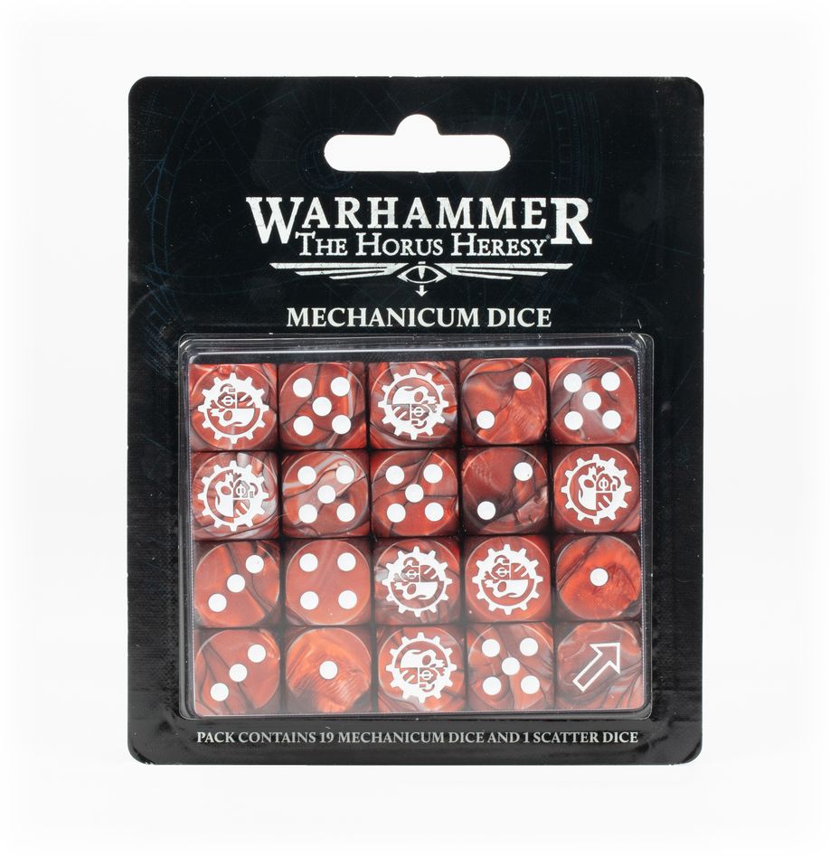 THE HORUS HERESY: MECHANICUM DICE SET
