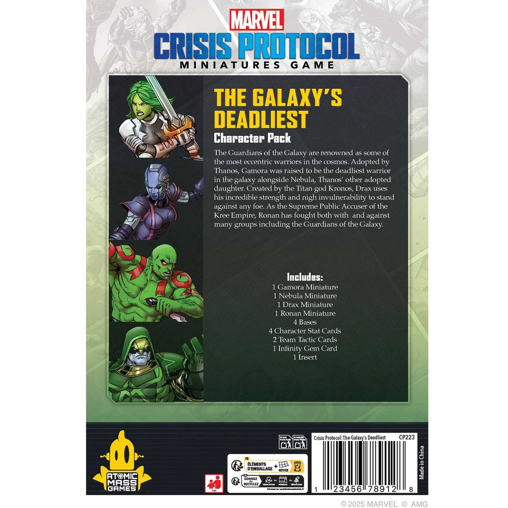 Marvel: Crisis Protocol – The Galaxy's Deadliest Affiliation Pack