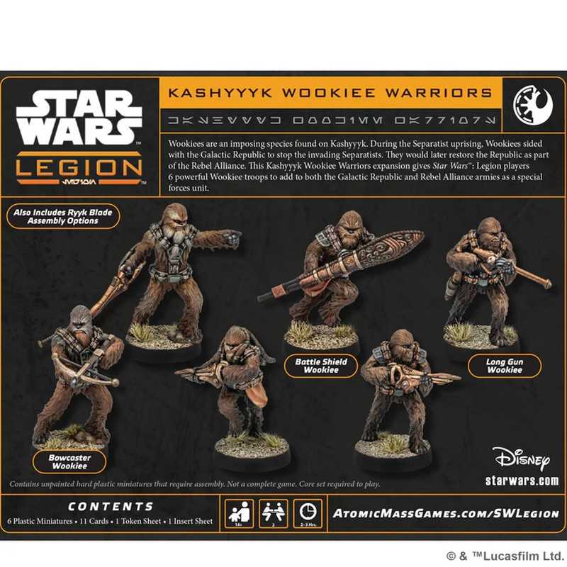 Star Wars: Legion - Kashyyyk Wookiee Warriors Unit Expansion